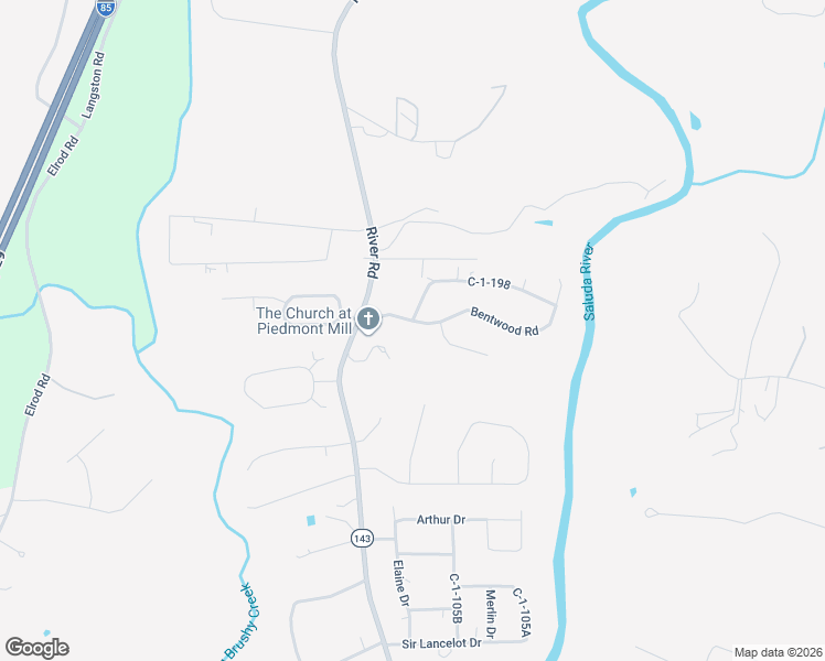 map of restaurants, bars, coffee shops, grocery stores, and more near 204 Bentwood Road in Piedmont