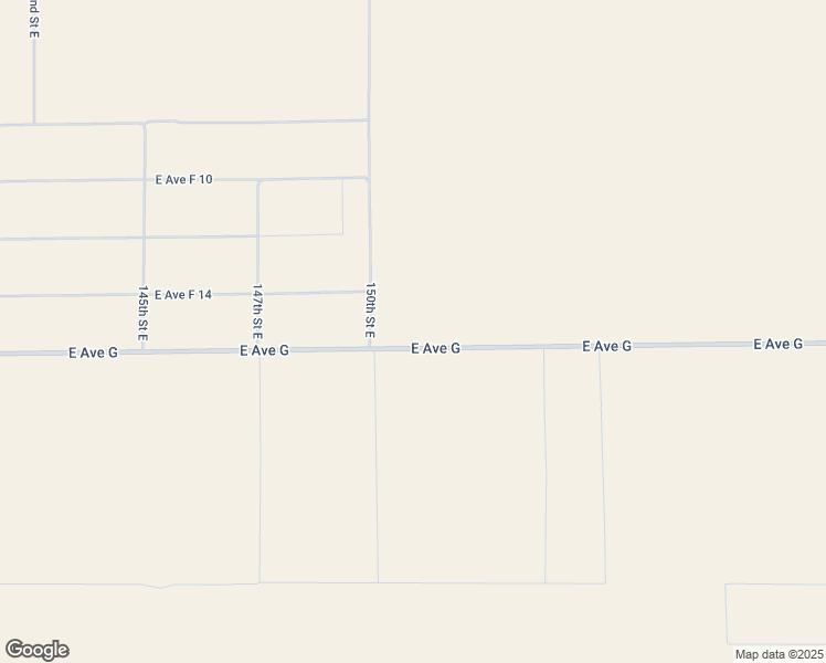 map of restaurants, bars, coffee shops, grocery stores, and more near 15035 East Avenue G in Lancaster