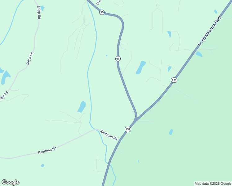 map of restaurants, bars, coffee shops, grocery stores, and more near 7606 Georgia 95 in LaFayette