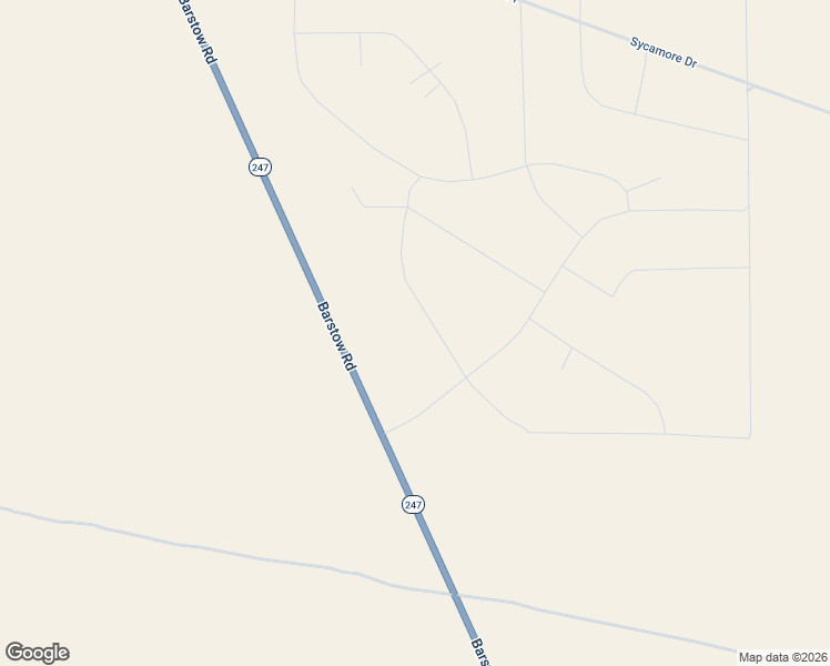 map of restaurants, bars, coffee shops, grocery stores, and more near Hawthorne Drive in Barstow