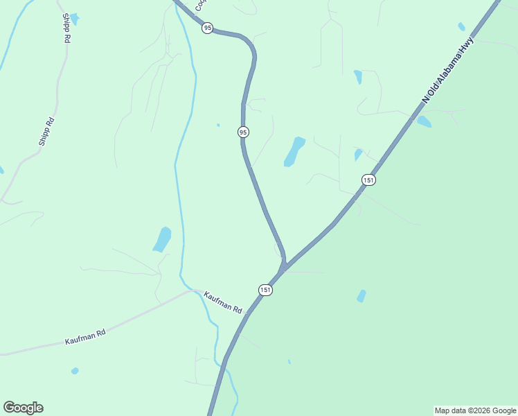 map of restaurants, bars, coffee shops, grocery stores, and more near 7606 Georgia 95 in LaFayette