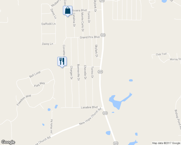 map of restaurants, bars, coffee shops, grocery stores, and more near 763 Torino Drive in Chatsworth