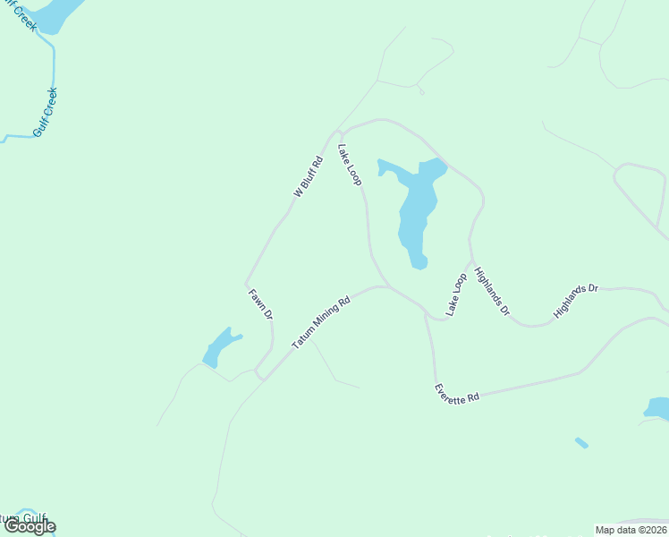 map of restaurants, bars, coffee shops, grocery stores, and more near 96 Tatum Mining Road in Cloudland