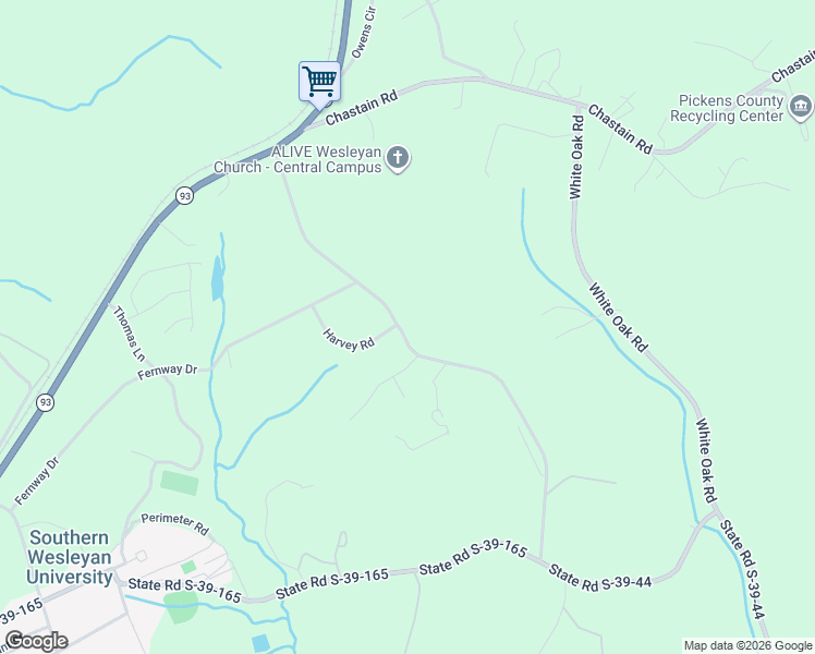 map of restaurants, bars, coffee shops, grocery stores, and more near 228 Earle Road in Central