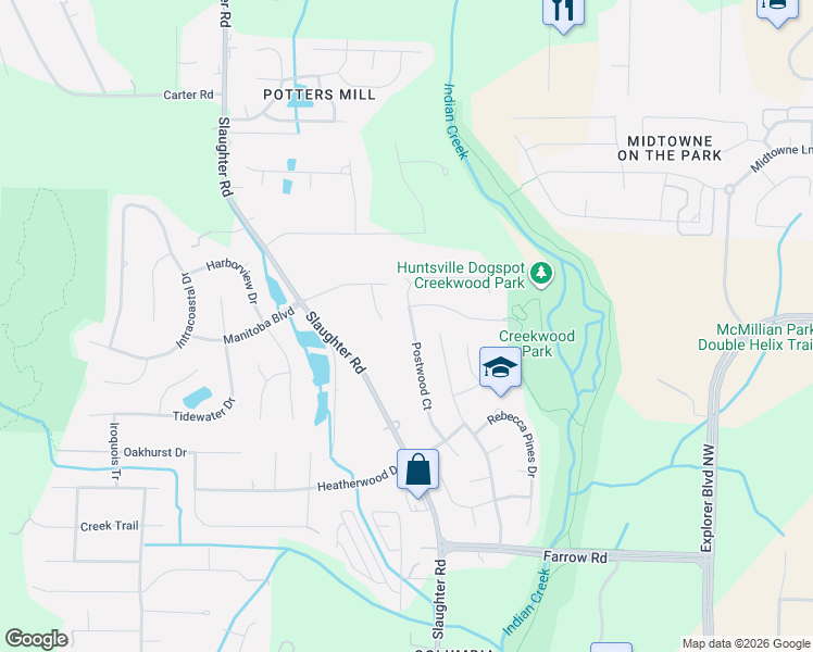 map of restaurants, bars, coffee shops, grocery stores, and more near 249 Postwood Court in Madison