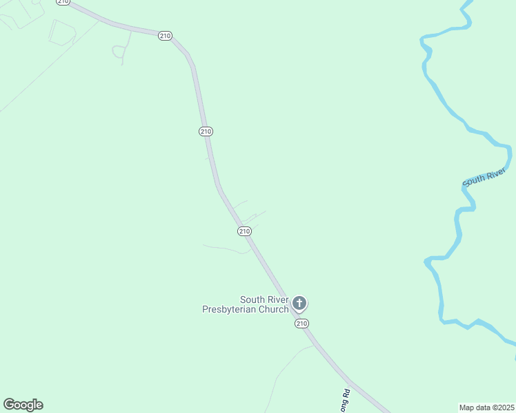 map of restaurants, bars, coffee shops, grocery stores, and more near 125 Charlie Smith Drive in Harrells