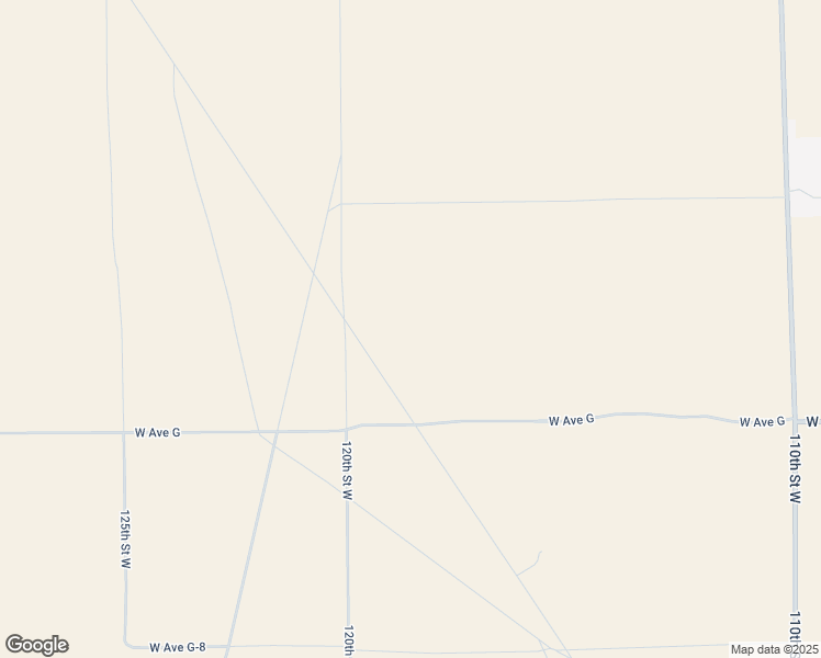 map of restaurants, bars, coffee shops, grocery stores, and more near 120th Street West in Del Sur