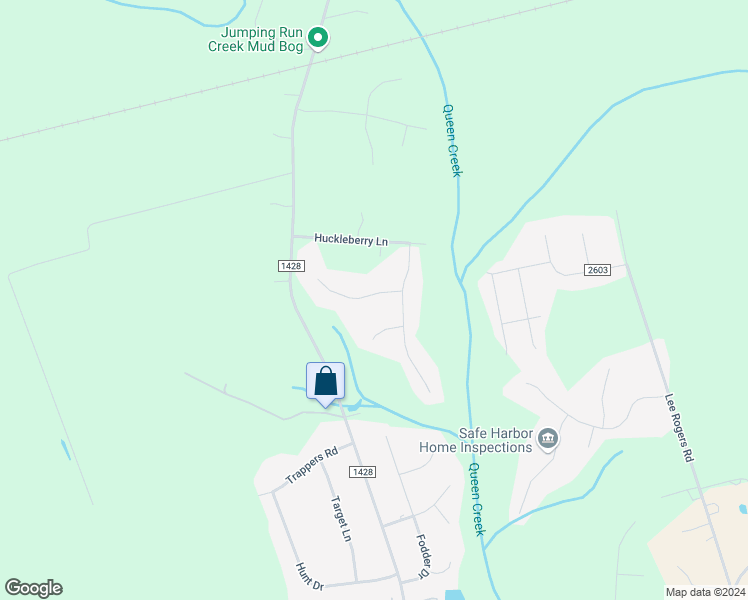 map of restaurants, bars, coffee shops, grocery stores, and more near 509 Blackberry Court in Hubert