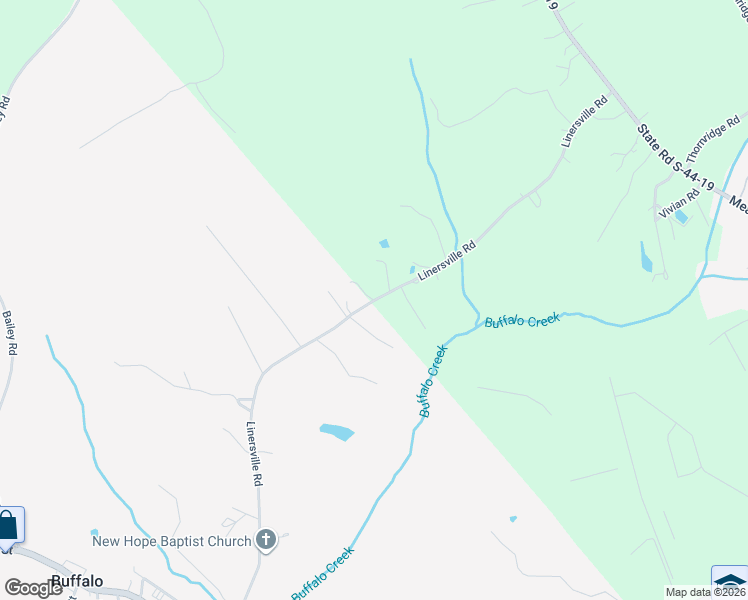 map of restaurants, bars, coffee shops, grocery stores, and more near 1154 Linersville Road in Buffalo