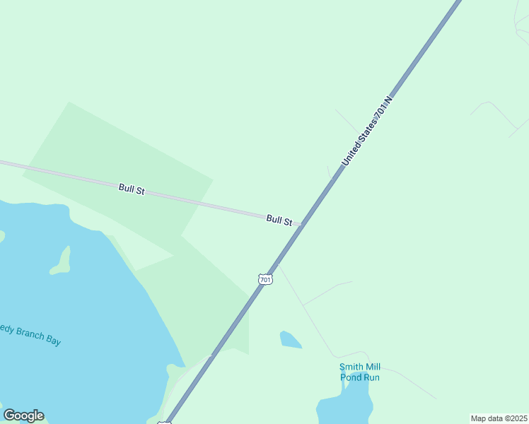 map of restaurants, bars, coffee shops, grocery stores, and more near Bull Street in Elizabethtown