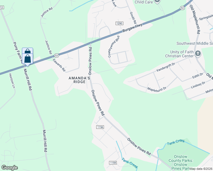 map of restaurants, bars, coffee shops, grocery stores, and more near 120 Tee Lane in Jacksonville