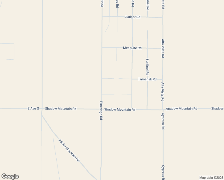 map of restaurants, bars, coffee shops, grocery stores, and more near Willow Way in Adelanto
