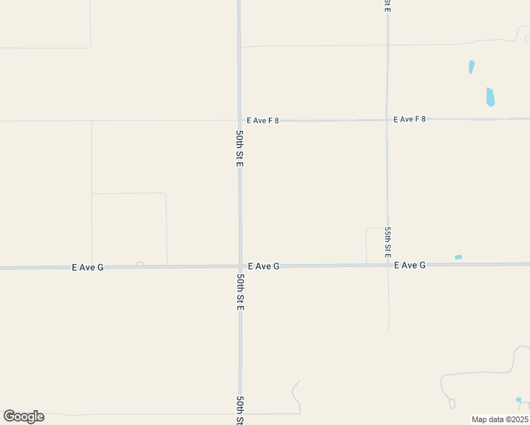 map of restaurants, bars, coffee shops, grocery stores, and more near 50 East Avenue F in Lancaster