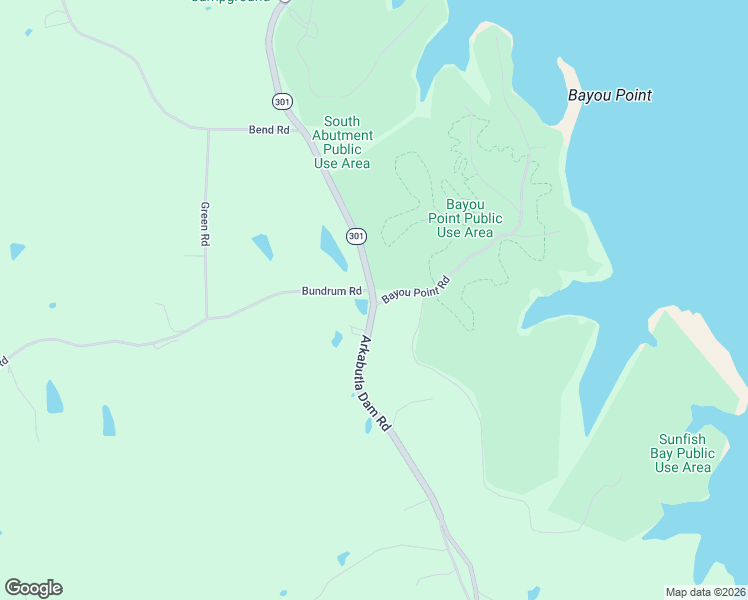 map of restaurants, bars, coffee shops, grocery stores, and more near Arkabutla Dam Road in Coldwater