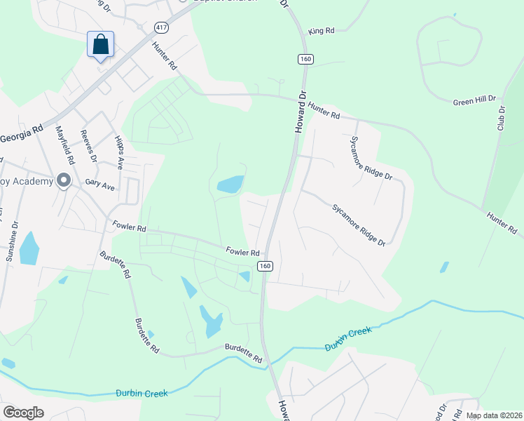 map of restaurants, bars, coffee shops, grocery stores, and more near 400 Woodland Oaks Court in Simpsonville