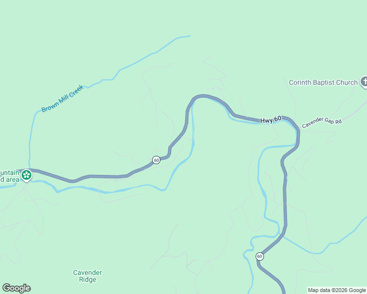 map of restaurants, bars, coffee shops, grocery stores, and more near 9460 Rocky Top Mountain Road in Suches