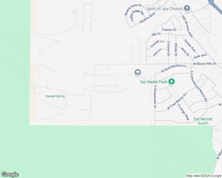 map of restaurants, bars, coffee shops, grocery stores, and more near 925 Roberts Road in Clarkdale