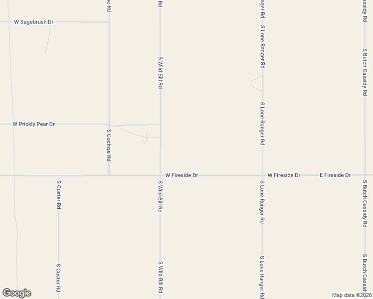 map of restaurants, bars, coffee shops, grocery stores, and more near 16905 South Wild Bill Road in Yucca