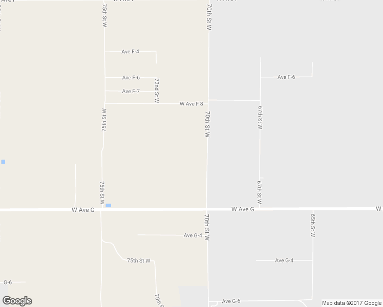 map of restaurants, bars, coffee shops, grocery stores, and more near 70 West Avenue F 12 in Lancaster