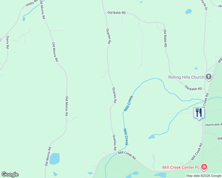 map of restaurants, bars, coffee shops, grocery stores, and more near 2820 Quarles Road in Rocky Face