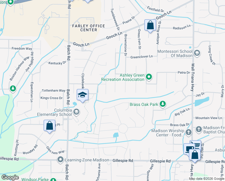 map of restaurants, bars, coffee shops, grocery stores, and more near 344 Greenstone Drive in Madison