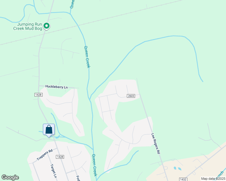 map of restaurants, bars, coffee shops, grocery stores, and more near 127 Mandy Lane in Hubert