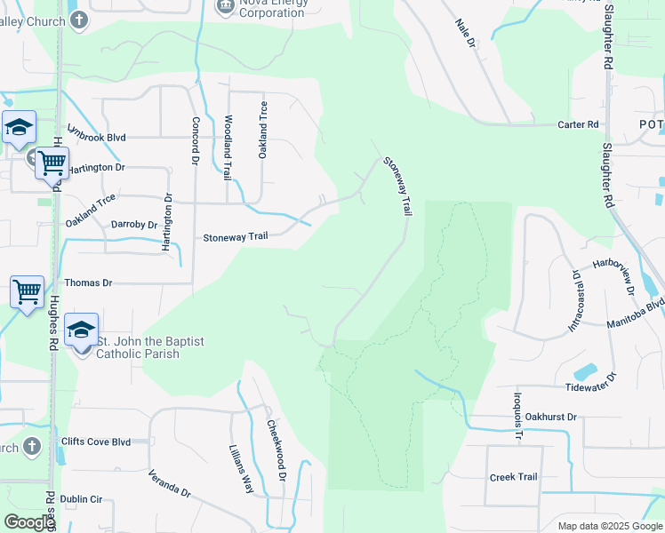 map of restaurants, bars, coffee shops, grocery stores, and more near 109 Stoneway Circle in Madison