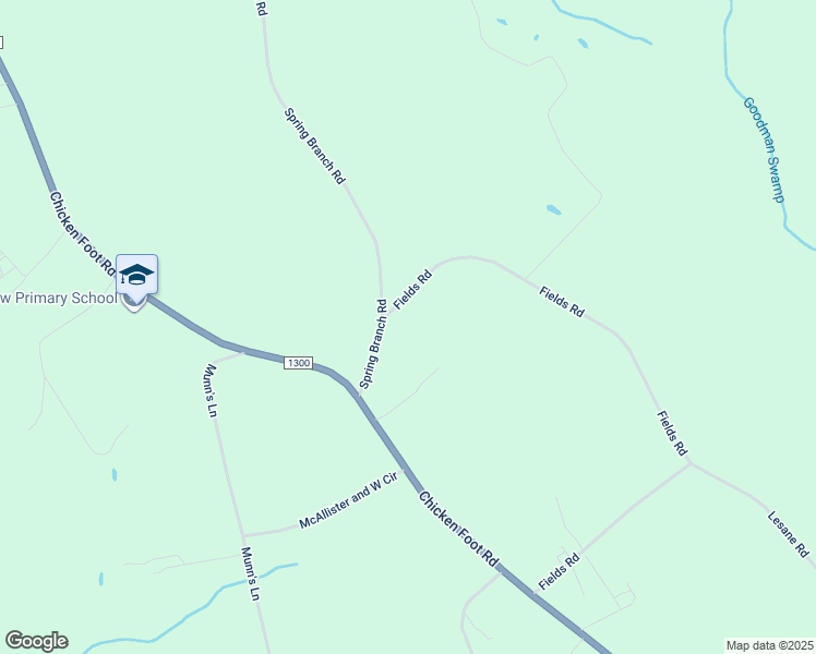 map of restaurants, bars, coffee shops, grocery stores, and more near 1389 Fields Road in Tar Heel