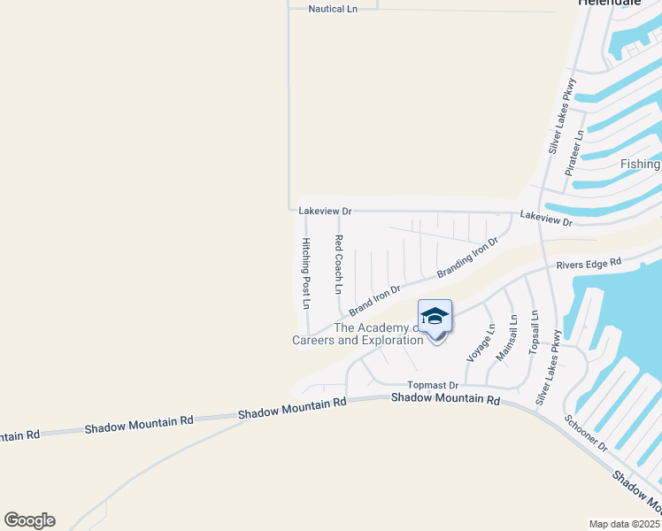 map of restaurants, bars, coffee shops, grocery stores, and more near 26740 Red Coach Lane in Helendale