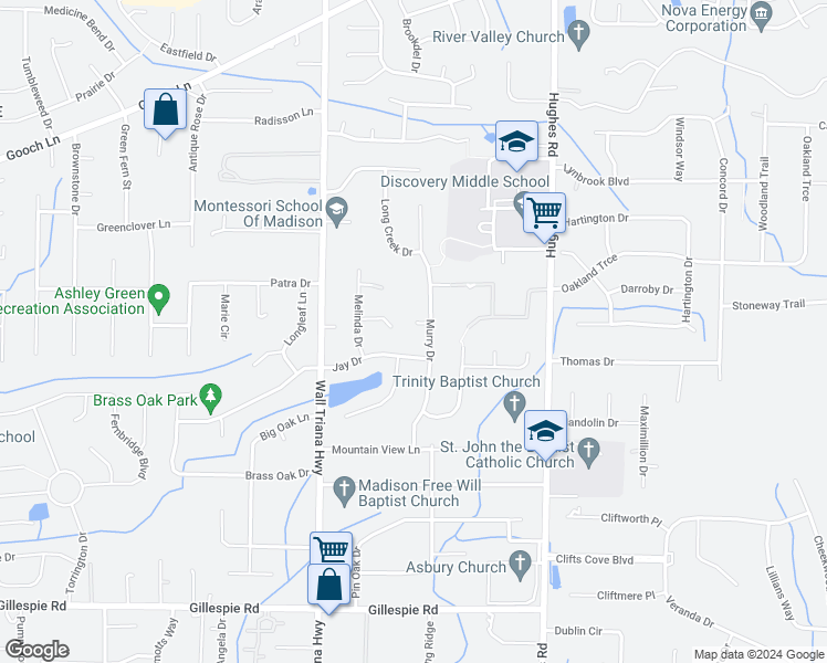 map of restaurants, bars, coffee shops, grocery stores, and more near 123 Silverlake Circle in Madison