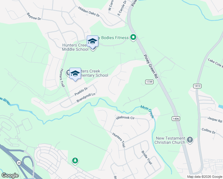 map of restaurants, bars, coffee shops, grocery stores, and more near 146 Plow Point Lane in Jacksonville