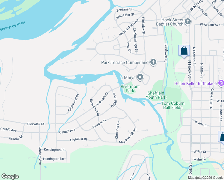 map of restaurants, bars, coffee shops, grocery stores, and more near 101-199 Oakhill Avenue in Sheffield