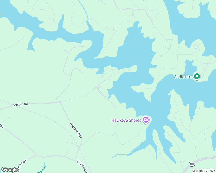 map of restaurants, bars, coffee shops, grocery stores, and more near 1230 Melton Road in West Union