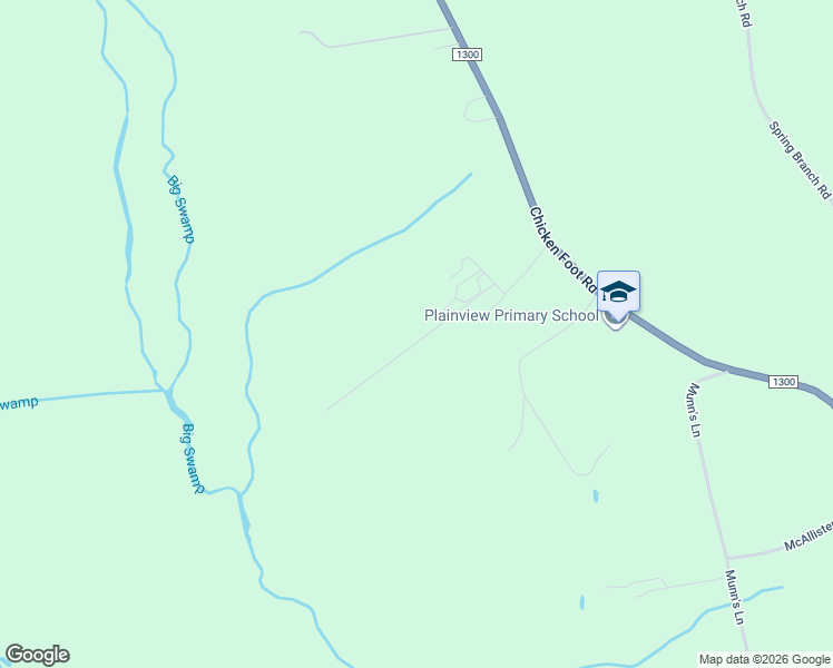 map of restaurants, bars, coffee shops, grocery stores, and more near 152 Rosea Esters Drive in Saint Pauls