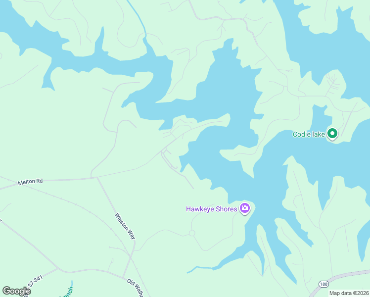 map of restaurants, bars, coffee shops, grocery stores, and more near 1230 Melton Road in West Union