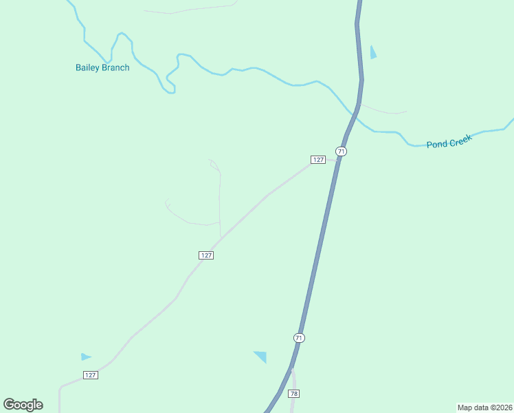 map of restaurants, bars, coffee shops, grocery stores, and more near 2263 County Road 127 in Pisgah