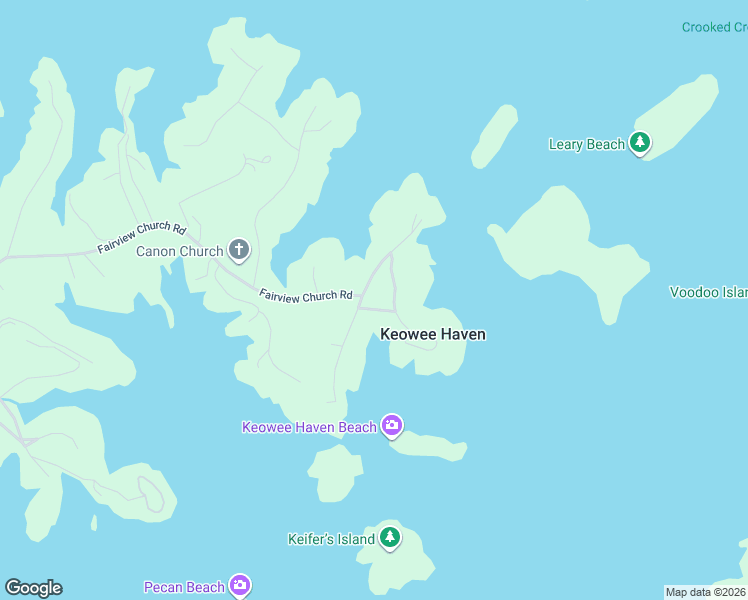 map of restaurants, bars, coffee shops, grocery stores, and more near 11099 Fairview Church Road in Seneca