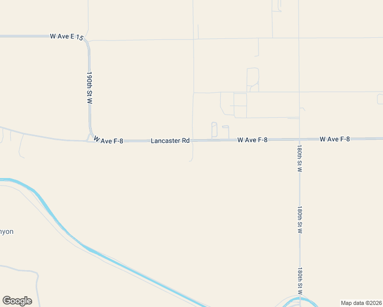 map of restaurants, bars, coffee shops, grocery stores, and more near 18900 Lancaster Road in Lancaster