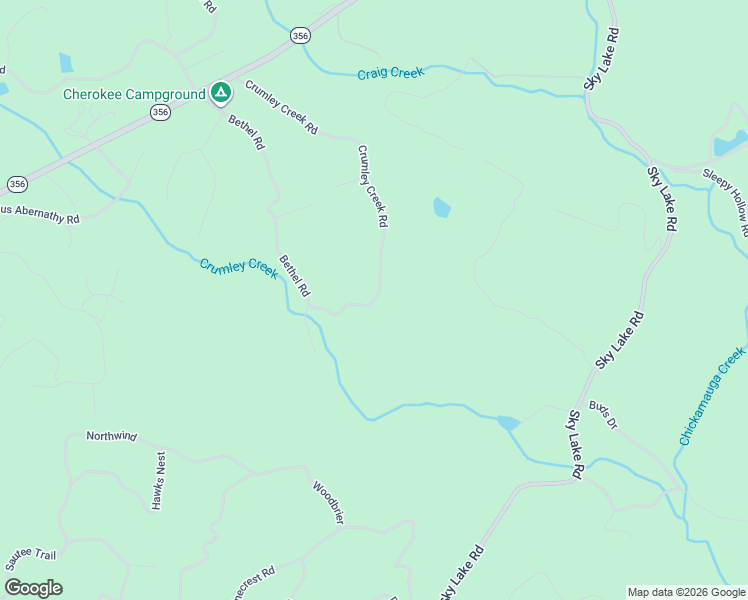 map of restaurants, bars, coffee shops, grocery stores, and more near 879 Crumley Creek Road in Sautee Nacoochee