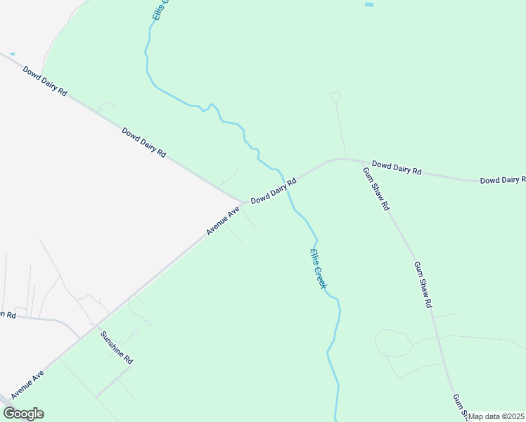 map of restaurants, bars, coffee shops, grocery stores, and more near 1676 Dowd Dairy Road in White Oak