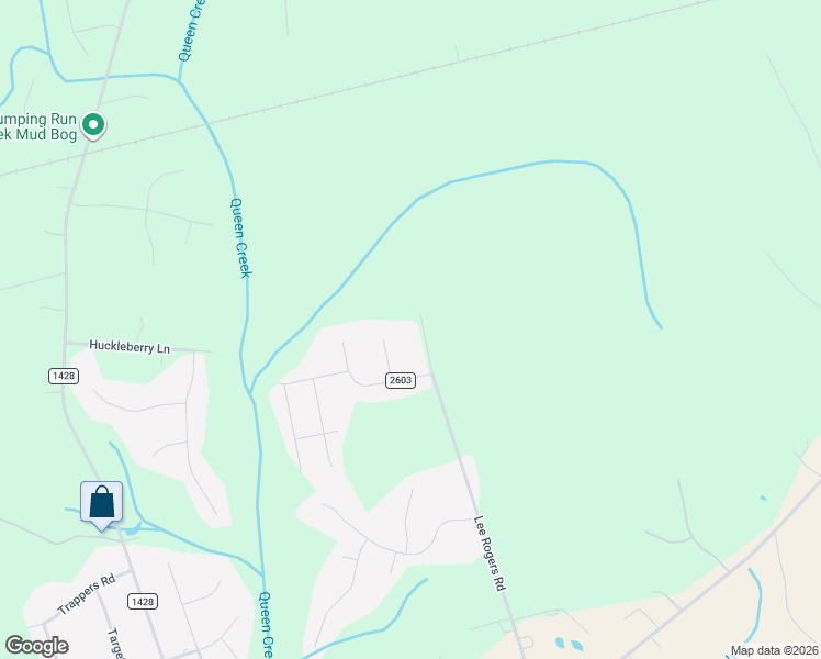 map of restaurants, bars, coffee shops, grocery stores, and more near Lee Rogers Road in Hubert