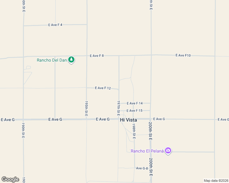 map of restaurants, bars, coffee shops, grocery stores, and more near 46919 197th Street East in Lancaster