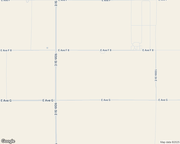 map of restaurants, bars, coffee shops, grocery stores, and more near 93rd Street East in Lancaster