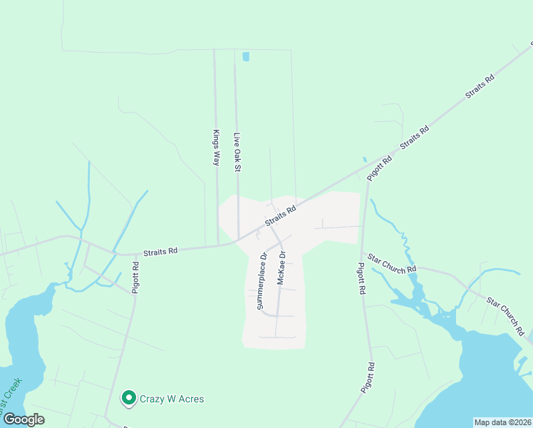 map of restaurants, bars, coffee shops, grocery stores, and more near 774-788 Straits Rd in Gloucester