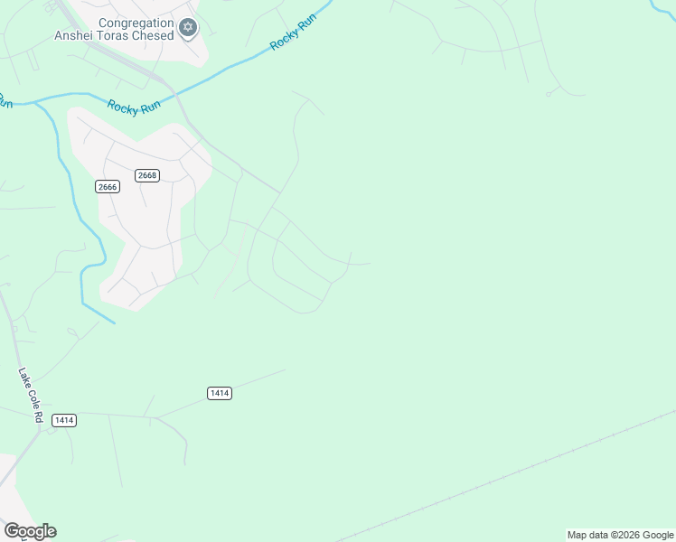 map of restaurants, bars, coffee shops, grocery stores, and more near 1299 State Road 1414 in Piney Green