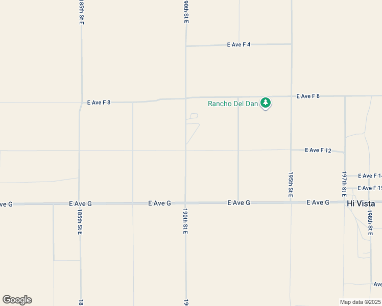 map of restaurants, bars, coffee shops, grocery stores, and more near 19008 East Avenue F 12 in Lancaster
