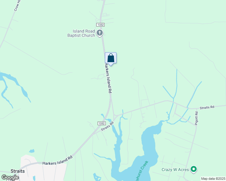 map of restaurants, bars, coffee shops, grocery stores, and more near 1013 Harkers Island Road in Beaufort