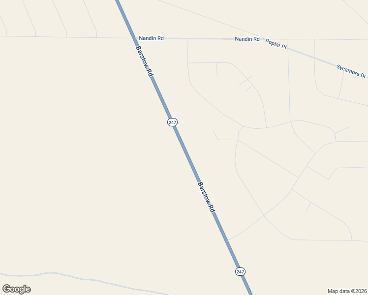 map of restaurants, bars, coffee shops, grocery stores, and more near 26880 Barstow Road in Barstow