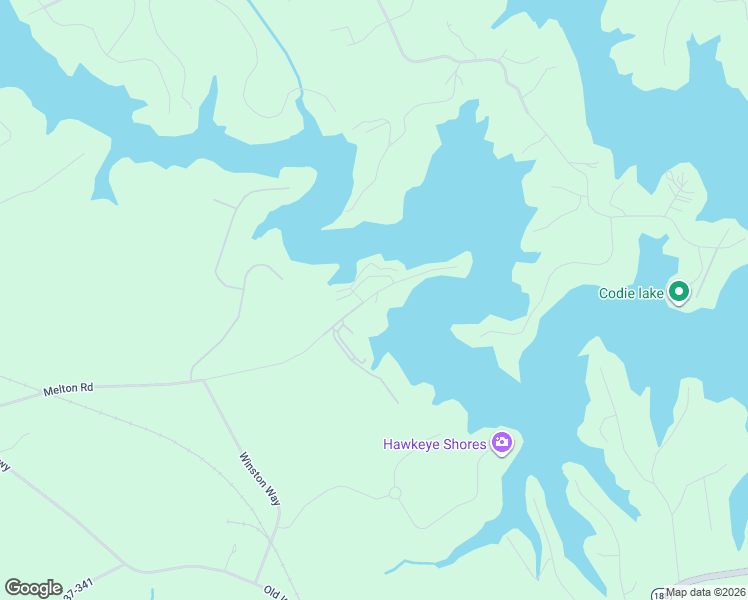 map of restaurants, bars, coffee shops, grocery stores, and more near 1230 Melton Road in West Union