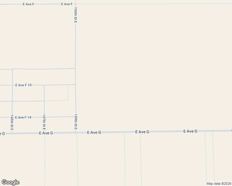 map of restaurants, bars, coffee shops, grocery stores, and more near 155th Street East in Lake Los Angeles